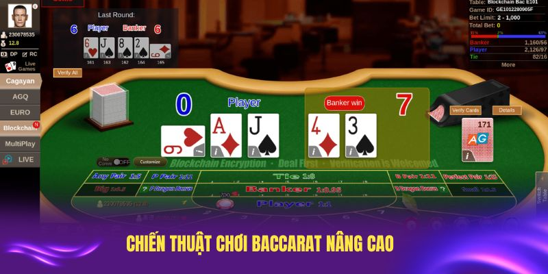 Nắm vững chiến thuật chơi Baccarat nâng cao tăng cơ hội thắng